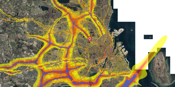 Trafikstøjkort på Torbenfeldtvej 6, kl. , 2700 Brønshøj