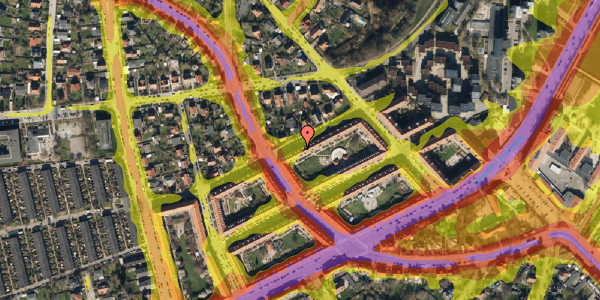 Trafikstøjkort på Torbenfeldtvej 15, st. th, 2700 Brønshøj