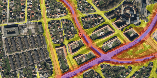 Trafikstøjkort på Torbenfeldtvej 23, 2. th, 2700 Brønshøj