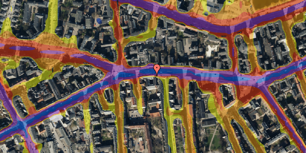 Trafikstøjkort på Vesterbrogade 69, 5. tv, 1620 København V