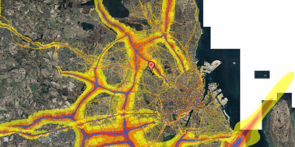 Trafikstøjkort på Voldparken 8, 1. tv, 2700 Brønshøj