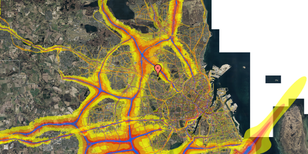 Trafikstøjkort på Voldparken 34, st. tv, 2700 Brønshøj