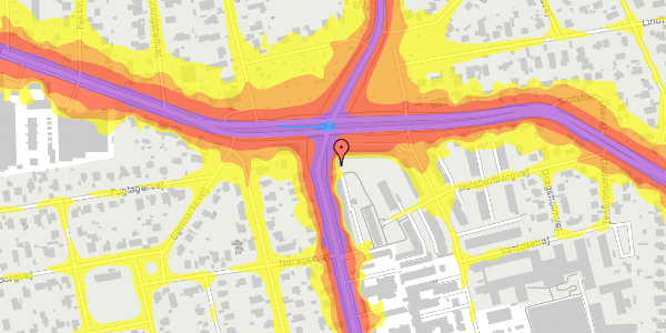 Trafikstøjkort på Ålekistevej 246, 2720 Vanløse