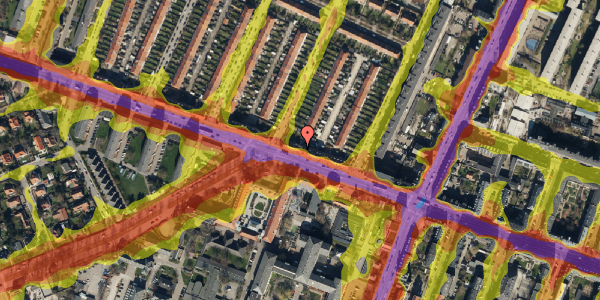 Trafikstøjkort på Godthåbsvej 90, st. , 2000 Frederiksberg