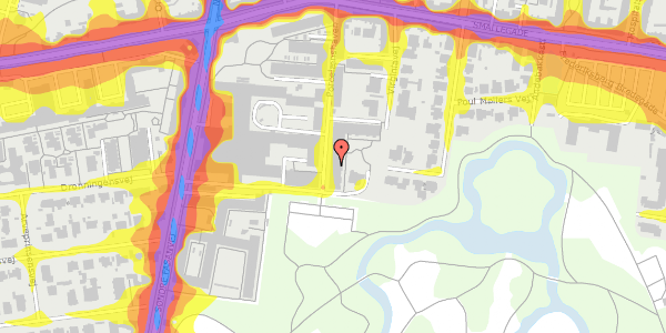 Trafikstøjkort på Porcelænshaven 5G, st. tv, 2000 Frederiksberg