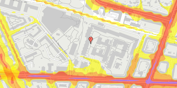 Trafikstøjkort på Solbjerg Have 15, 2. 201, 2000 Frederiksberg