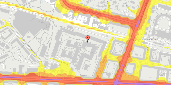 Trafikstøjkort på Solbjerg Have 30, st. , 2000 Frederiksberg