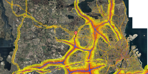 Trafikstøjkort på Bygvænget 35, 2. tv, 2750 Ballerup