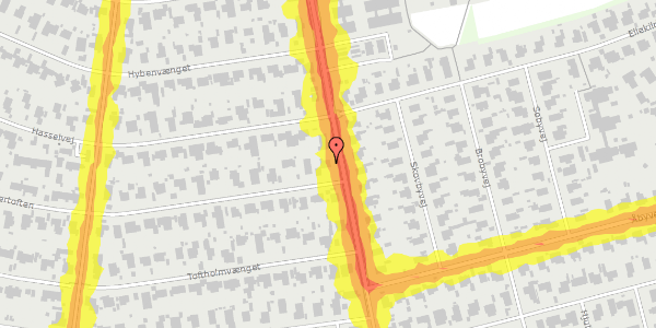 Trafikstøjkort på Ejbyvej 56, 2740 Skovlunde