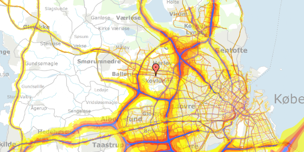 Trafikstøjkort på Gl.Skovlundevej 15, 2740 Skovlunde