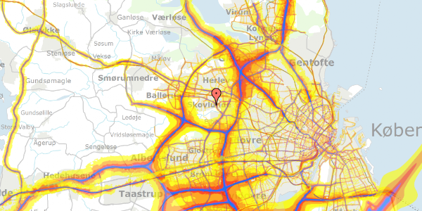 Trafikstøjkort på Ståbyvej 4, 2740 Skovlunde