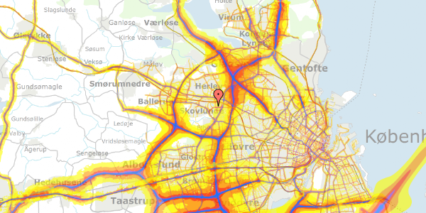 Trafikstøjkort på Literbuen 8, 2740 Skovlunde