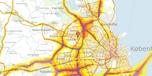 Trafikstøjkort på Literbuen 10A, 2740 Skovlunde