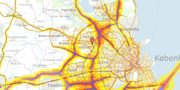 Trafikstøjkort på Literbuen 12B, 2740 Skovlunde