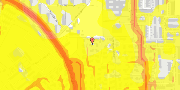 Trafikstøjkort på Ved Lindelund 164, 2605 Brøndby