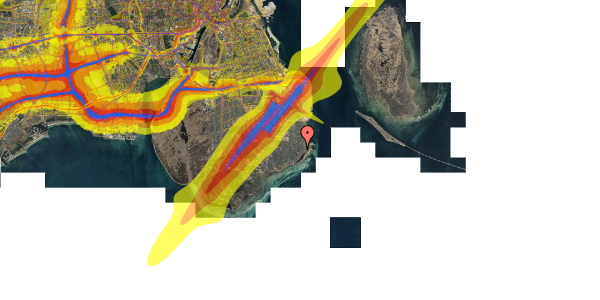 Trafikstøjkort på Engvej 20A, st. 28, 2791 Dragør