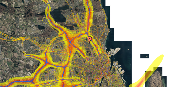 Trafikstøjkort på Dalstrøget 87, 2. tv, 2870 Dyssegård