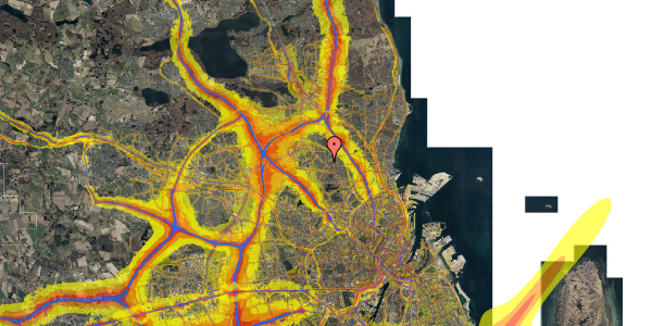 Trafikstøjkort på Erik Bøghs Alle 4, 2. 3, 2860 Søborg