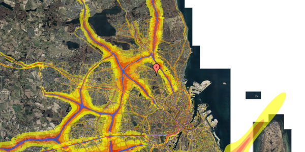 Trafikstøjkort på Erik Bøghs Alle 4, 2. 7, 2860 Søborg