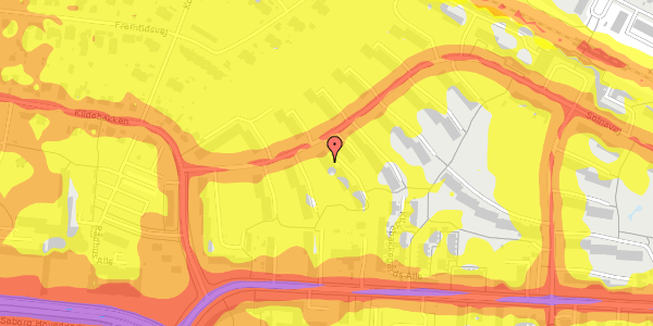 Trafikstøjkort på Solnavej 22, st. th, 2860 Søborg