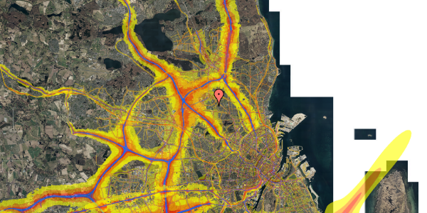 Trafikstøjkort på Søborg Parkalle 198, 1. th, 2860 Søborg