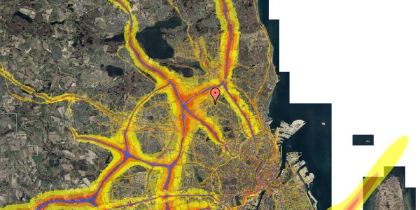 Trafikstøjkort på Tinghøjvej 40, 5. 4, 2860 Søborg