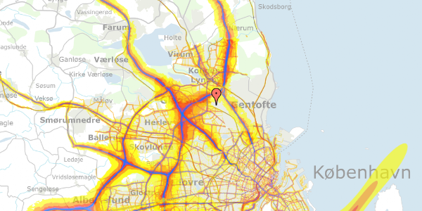 Trafikstøjkort på Vadbro 62, 1. tv, 2860 Søborg