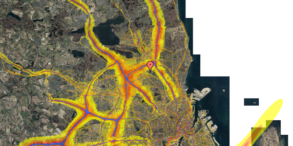 Trafikstøjkort på Vadbro 66, st. th, 2860 Søborg