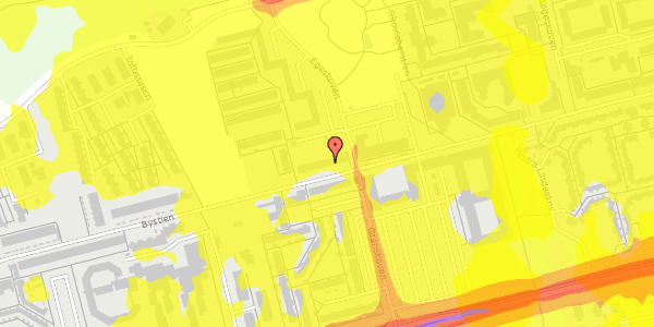 Trafikstøjkort på Egeskoven 196, 2600 Glostrup