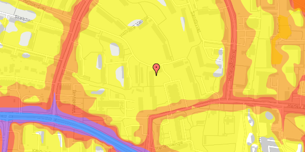 Trafikstøjkort på Herlev Bygade 76E, st. tv, 2730 Herlev