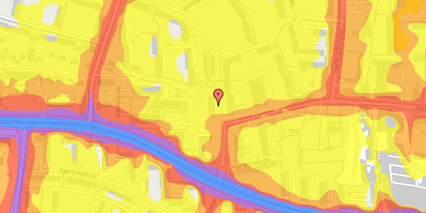 Trafikstøjkort på Herlev Bygade 78B, 1. th, 2730 Herlev