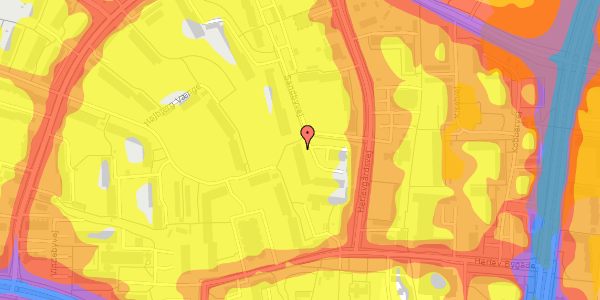 Trafikstøjkort på Sandbyvej 13, 2. th, 2730 Herlev