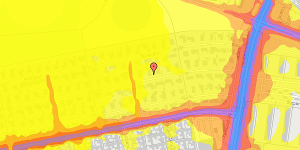 Trafikstøjkort på Borgager 38, 2620 Albertslund