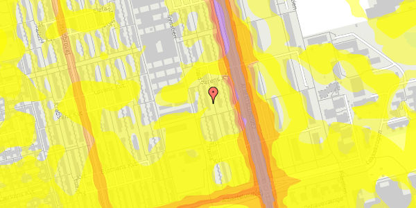 Trafikstøjkort på Vædderens Kvt 5E, 2620 Albertslund