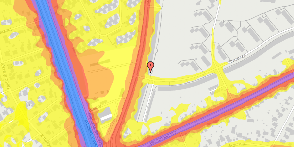 Trafikstøjkort på Arnold Nielsens Boulevard 159, 1. th, 2650 Hvidovre