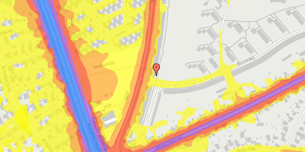 Trafikstøjkort på Arnold Nielsens Boulevard 159, 2. th, 2650 Hvidovre