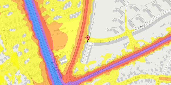 Trafikstøjkort på Arnold Nielsens Boulevard 161, st. th, 2650 Hvidovre