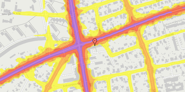 Trafikstøjkort på Brostykkevej 123, 2. 22, 2650 Hvidovre