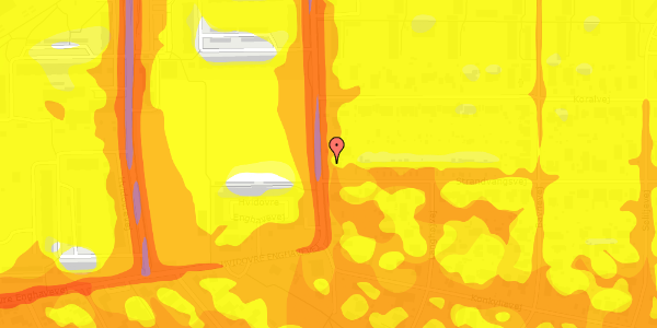 Trafikstøjkort på Strandmarksvej 49, 2650 Hvidovre