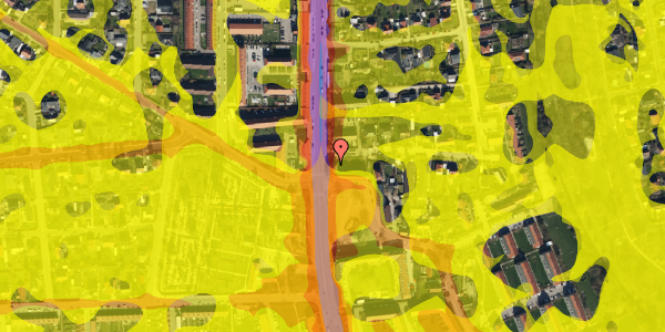 Trafikstøjkort på Åstrupgårdsvej 2, 2. th, 2650 Hvidovre