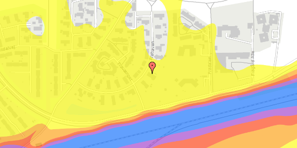 Trafikstøjkort på Frøhaven 4, 2630 Taastrup