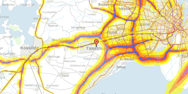 Trafikstøjkort på Lindebo 17, 2. 106, 2630 Taastrup