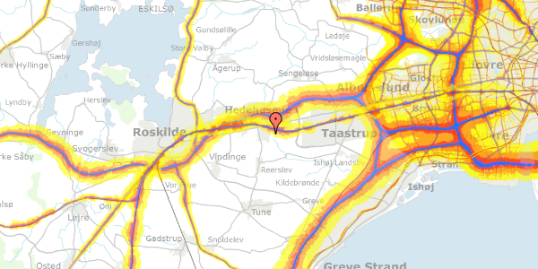 Trafikstøjkort på Stenmøllen 115, 2640 Hedehusene