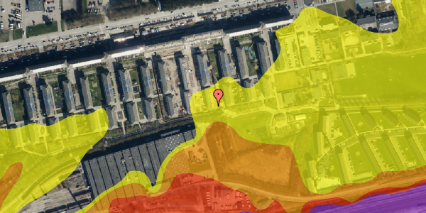 Trafikstøjkort på Taastrupgårdsvej 89, 2. mf, 2630 Taastrup