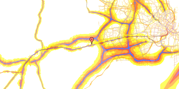 Trafikstøjkort på Taastrupgårdsvej 207, 3. tv, 2630 Taastrup