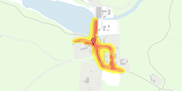 Trafikstøjkort på Raadvad 9, 1. tv, 2800 Kongens Lyngby