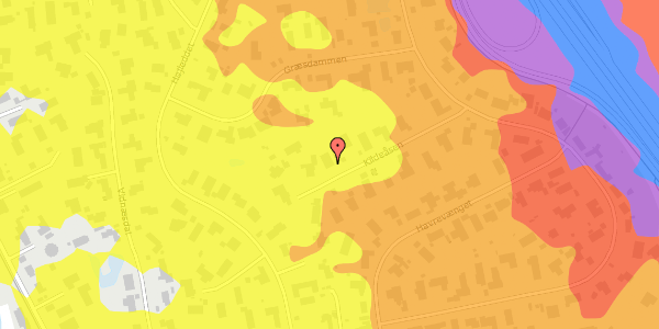 Trafikstøjkort på Kildeåsen 14, 2840 Holte