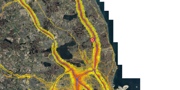 Trafikstøjkort på Søllerød Park 19, 1. 20, 2840 Holte