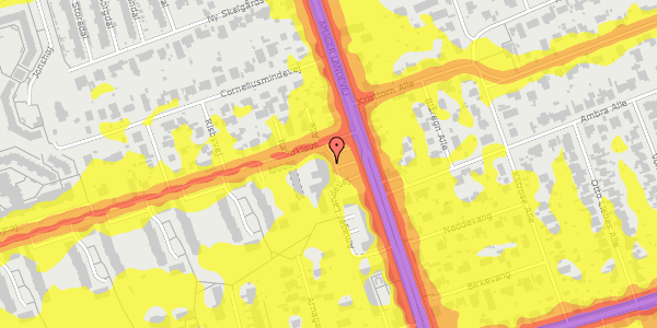 Trafikstøjkort på Amager Landevej 32, st. , 2770 Kastrup