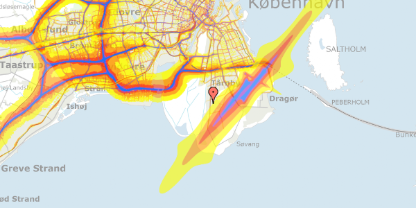 Trafikstøjkort på Dakar Alle 12, 2770 Kastrup